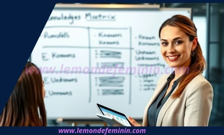 La Matrice de Rumsfeld : Un Outil Stratégique pour les Femmes Entrepreneurs Face à l'Incertitude
