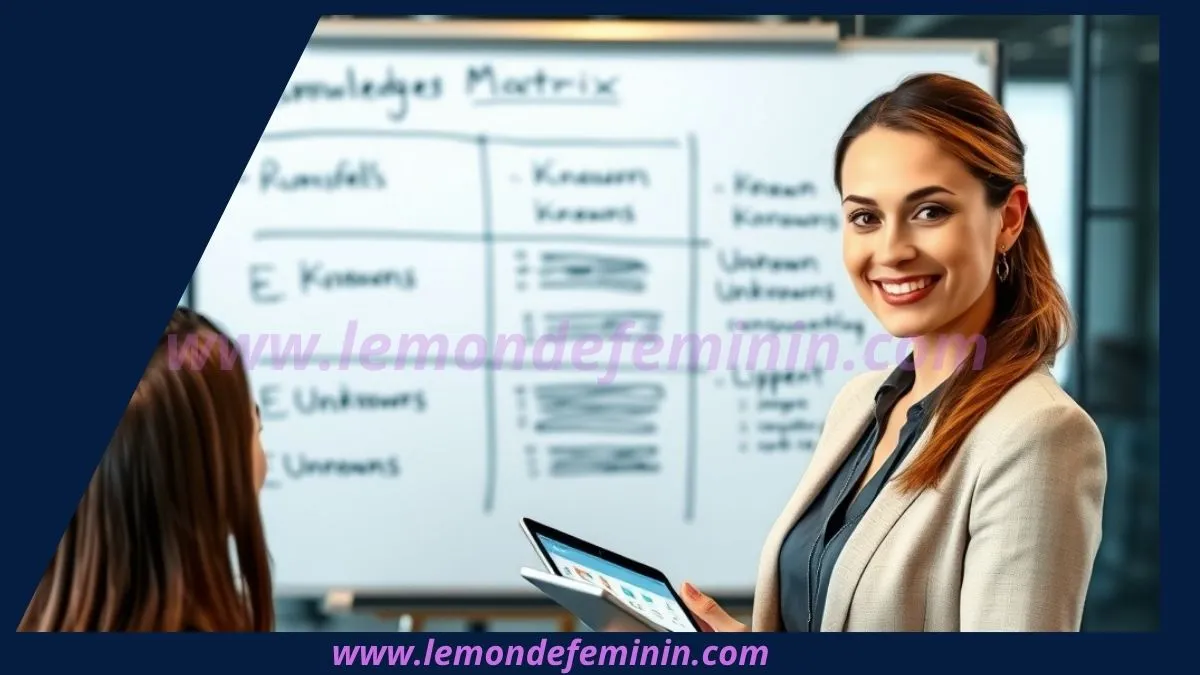 La Matrice de Rumsfeld : Un Outil Stratégique pour les Femmes Entrepreneurs Face à l'Incertitude